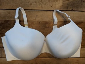 Victoria's Secret Smooth White 40DDD Incredible Lightly Lined Full Coverage Bra - Picture 1 of 2