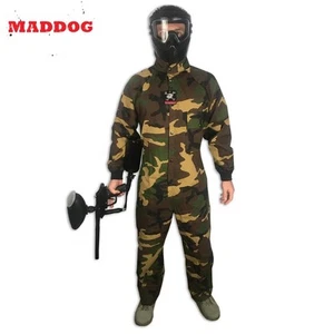 AUSVERKAUF Maddog taktischer Paintball Rip Stop Overall Overall - Camouflage - X-Small - Bild 1 von 9