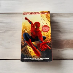 Spider-Man VHS 2002 Movie Marvel Comic Video Tobey Maguire Kirsten Dunst TESTED - Picture 1 of 6