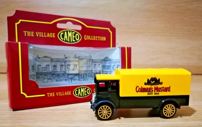 Corgi Cameo Collection D753 AEC Cabover colmans mustard norwich display model - Image 1 of 4