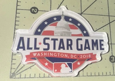 MLB All Star Game 2018 Washington, DC acrílico imán de refrigerador Foto 1 de 2