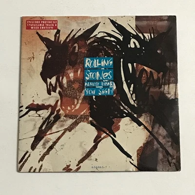 Rolling Stones - Almost Hear You Sigh 7" Vinyl Record A1/B1 (33rpm) - 656065-7 - Image 1 of 4