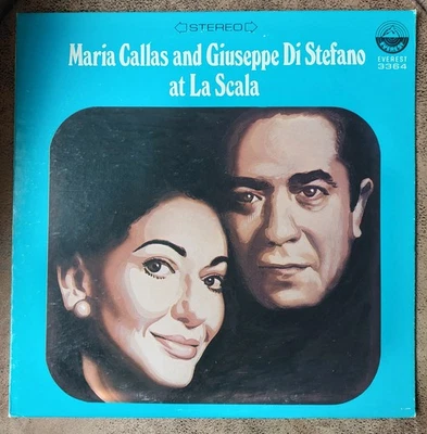 MARIA CALLAS & GIUSEPPE DI STEFANO OPERA LP PRESSAGE US (EX) : At La Scala - Photo 1/4