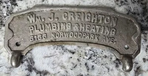 Antique Nickel Over Brass Toilet Paper Holder - Creighton Plumbing & Heating - Picture 1 of 3