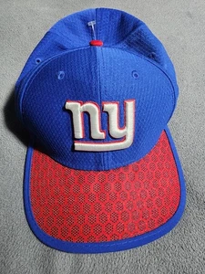 New York Giants New Era Mütze Cap Blau One Size Stretch Fitted 39Fifty Football - Bild 1 von 13
