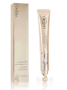 Yikavo Firming Eye Electronic Massager Cream Puffiness Fine Lines Dark Circles - Picture 1 of 2