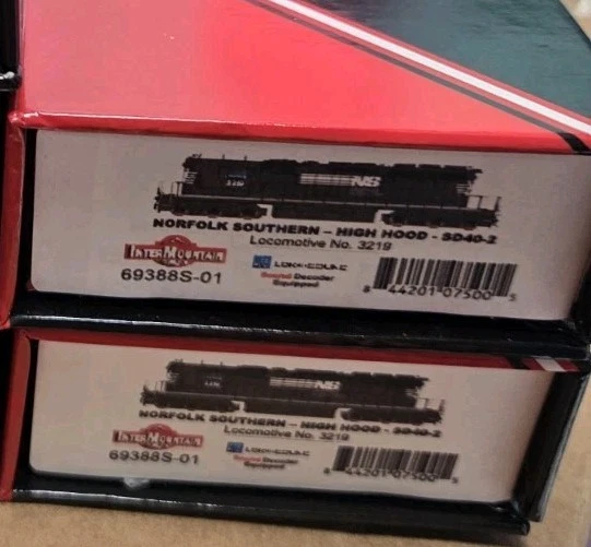 NIB Intermountain EMD SD40-2 High Hood NS #3219 DCC Sound N scale - Image 1 of 1