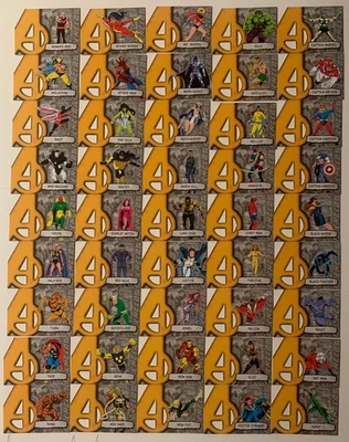 Marvel Beginnings Serie II Avengers Die-cut Chase Juego de cartas 45 cartas A1 - M45 M- Foto 1 de 2