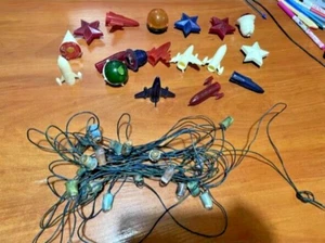 Vintage collectible Electric garland Cosmic Christmas 1967 USSR - Picture 1 of 8