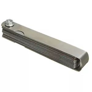 32 Blades Feeler Gauge Metric Gap Filler 0.04-0.88mm Thickness Gage Measure Tool - Picture 1 of 5