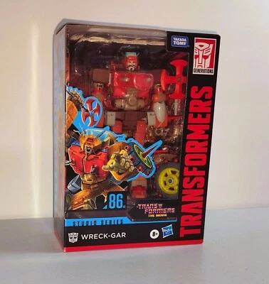 Figura de acción Transformers The Movie Studio Series 86-09 Voyager Wreck-Gar NUEVA Foto 1 de 4