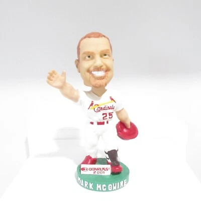 DONRUSS LIMITED EDITION MLB BASEBALL CARDINALS #25 MARK McGWIRE BOBBLEHEAD NEW - Изображение 1 из 4