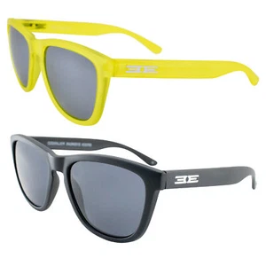 Epoch Eyewear Vibe Polarized Sunglasses Women Men 2 Pairs Neon Yellow w/Silver - Picture 1 of 9