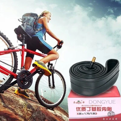 12 Inch Bike Bicycle Inner Tube 12x1.75-2.125 Straight-Schrader Valve Butyl NEW - Image 1 of 4