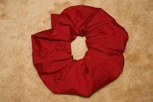 Scrunch-Ups HAIR SCRUNCHIES - Bold Dark Red Scrunchie - Picture 1 of 1