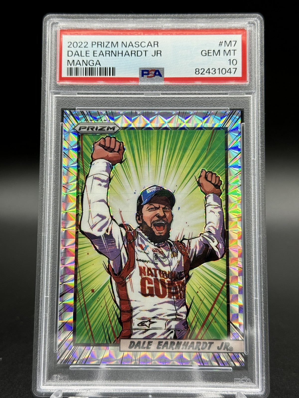 Dale Earnhardt Jr. 2022 Prizm NASCAR #M7 Manga /(SSP) PSA 10 Price