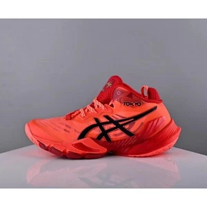 Envío Gratis Asics Zapatos de caña alta rojos Zapatos para hombre NUEVO - Imagen 1 de 6