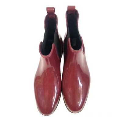 Botas de lluvia COUGAR para mujer Kensington granate talla US 11 botín chukka nuevas sin caja Foto 1 de 4