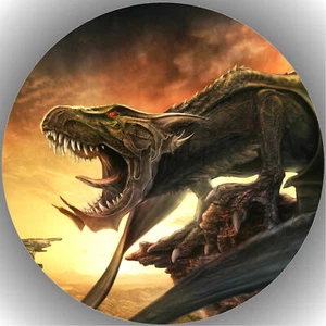 Tortenaufleger Geburtstag Party Tortenbild Fondant Oblate Dinosaurier P9 - Bild 1 von 1