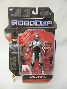 Robocop Light Action ROBOCOP 1.0 SILVER 6" Jada Toys 2014 Figure New & Sealed - Picture 1 of 5
