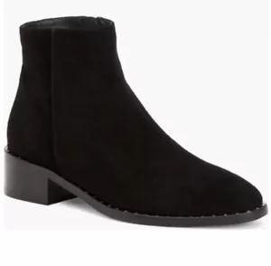 Aquatalia Faylynn wetterfeste Wildleder-Bootie-Stiefel schwarz Damengröße 7 - Bild 1 von 14