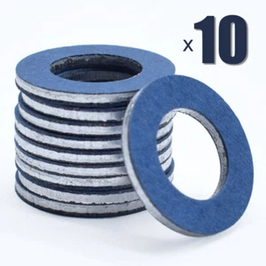 10stk Ölablass Dichtring Ölablaßschraube Dichtung Für Toyota 4Runner Camry Lexus - Bild 1 von 9