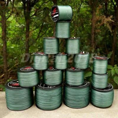 Línea de pesca trenzada 300M 500M 1000M 8 hilos PE Dyneema 12LB-160LB Foto 1 de 2