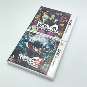 Nintendo 3DS Persona Q Q2 Shadow of & Cinema Labyrinth Japanese Ver. - Picture 1 of 8