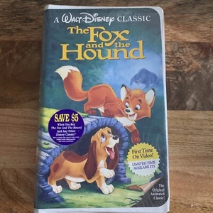 RARE Black Diamond Classic Disney’s “Fox and the Hound” VHS 2041 Tape NEW SEALED - Picture 1 of 2