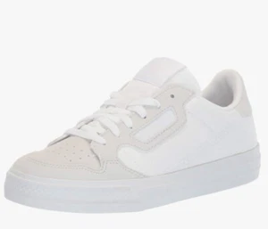 Adidas Continental Vulc Triple White Sneaker Kids Sz 11.5 Orthopedic - Picture 1 of 6