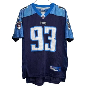 Vintage Tennessee Titans #93 Kyle Vanden Bosch Reebok NFL Jersey Youth Large - Picture 1 of 7