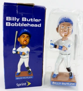 Billy Butler #16 BOBBLEHEAD Kansas City Royals Limited Edition Silver Bat 2013 - Picture 1 of 6