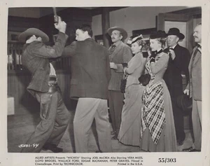 Joel McCrea + Vera Miles in Wichita (1955) ❤ Vintage Hollywood Photo K 637 - Picture 1 of 2