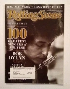 ROLLING STONE MAGAZINE - BOB DYLAN - ISSUE #1066 Nov.27, 2008 - Picture 1 of 2