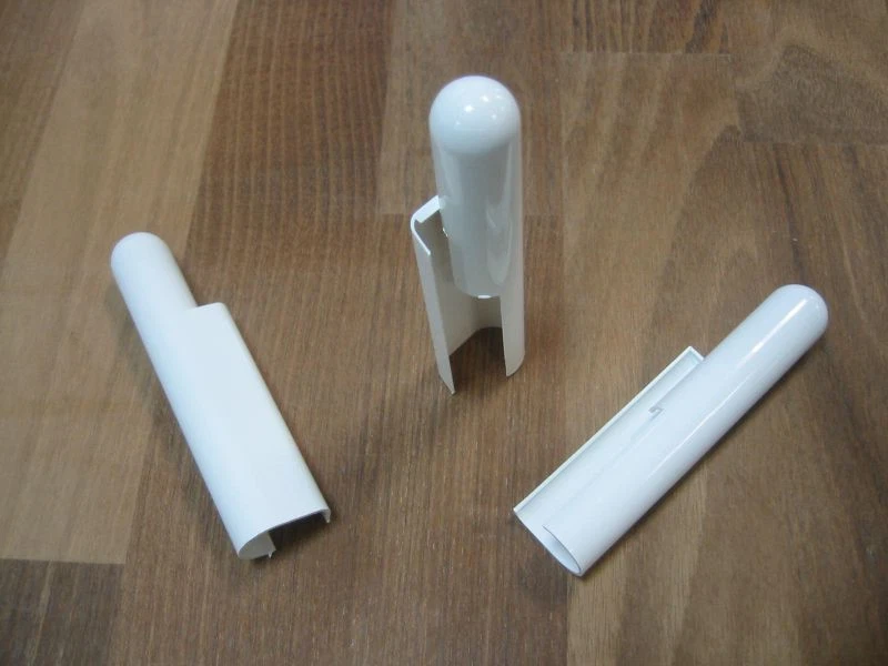 GU GRETSCH-UNITAS GU Abdeck Kappe 9-37725 L weiss für Falzeckband an Kunststoff Fenstern & Türen