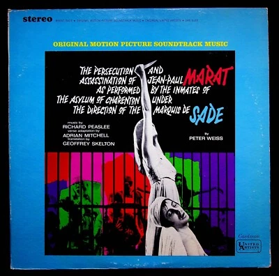 Marat/Sade Original Movie Soundtrack LP UAS 5153 1967 - Vinyl EX Cover VG+ - Image 1 of 4