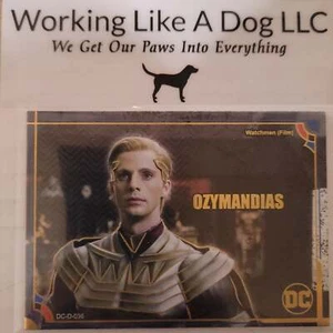 DCEU Trading Card Ozymandias DC-D-036 - Picture 1 of 1