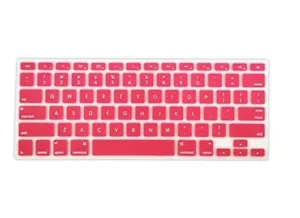 MacBook Keyboard Cover Silicone Skin PINK for MacBook Air 13 Pro 13" 15" 17" - Picture 1 of 3