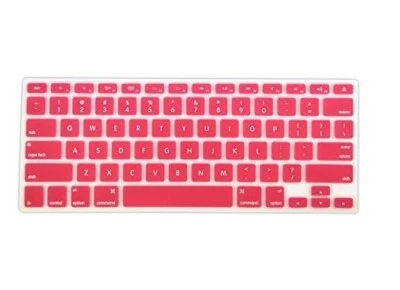 MacBook Keyboard Cover Silicone Skin PINK for MacBook Air 13 Pro 13" 15" 17" - Image 1 of 3