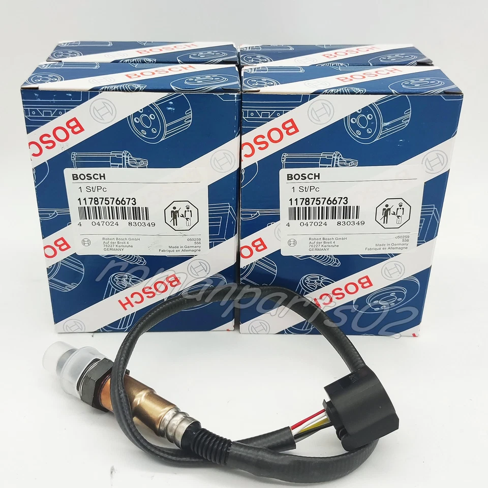 4X BOSCH NEW Upstream Oxygen O2 Sensor 11787576673 For BMW X5 X6 550i 650i 750i - Image 1 of 4