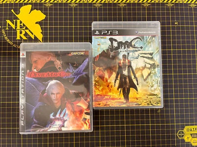 Lot 2 DmC: DevilMayCry & Devil May Cry 4 PlayStation PS3 Asia English Complete - Image 1 of 4