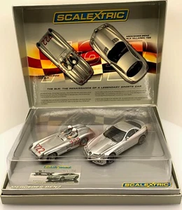 SCALEXTRIC C2783AT MERCEDES-BENZ 722 CELEBRATING THE 1955 MILLE MIGLIA NEW MINT - Picture 1 of 9