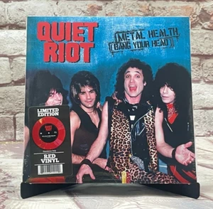 Quiet Riot "Metal Health / Cum On ..." Limited Edition 45 RPM Red Vinyl - Sealed - Picture 1 of 5