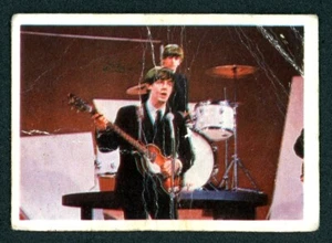 1964 The Beatles Color A & BC UK Issue Card - Paul McCartney & Ringo Starr - Bild 1 von 3