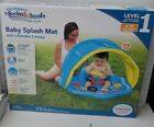 SwimSchool Level 1 Baby Splash Mat w/Inflatable Canopy UPF 50, Ages 6-18 Months