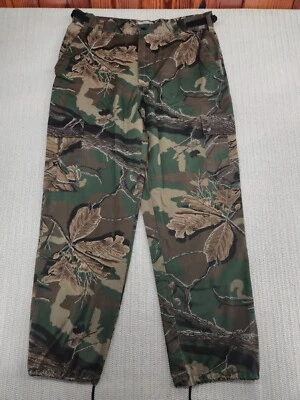 Northwest Territory Pants Mens Large 36x32 Woodland Camo Cargo Hunting Outdoor - Image 1 of 4