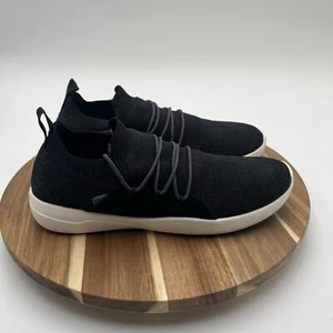 Vessi Women's Cityscape Classic Sneaker Shoes Black White Size 10 - Picture 1 of 9