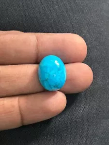 17x13x8.50 14.55 ct BEAUTIFUL TURQUISE IN FANTASTIC COLOR SKY BLUE OVAL SHAPE - Picture 1 of 5