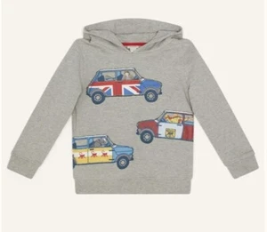 Monsoon Baby Boys Car Appliqué Hoody Age 18-24 months *BNWT* - Picture 1 of 3