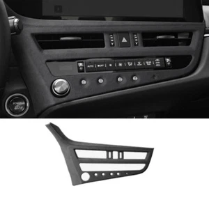 For Lexus ES 300h 350 2022-2024 Black Suede Car Console Volume Switch Panel Trim - Picture 1 of 9